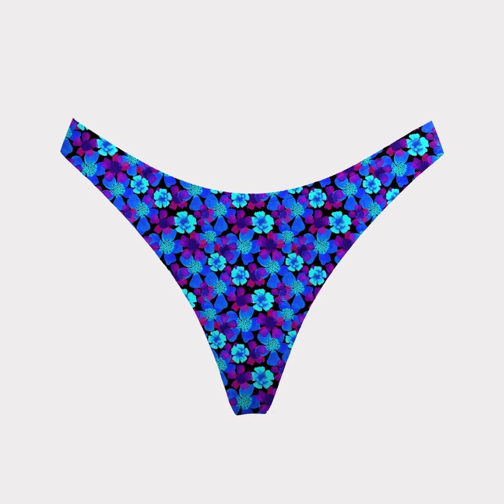 NWT & SOLD OUT Size - Bright Swimwear Nova Bottom in Dusk Sz M - Picture 5 of 7